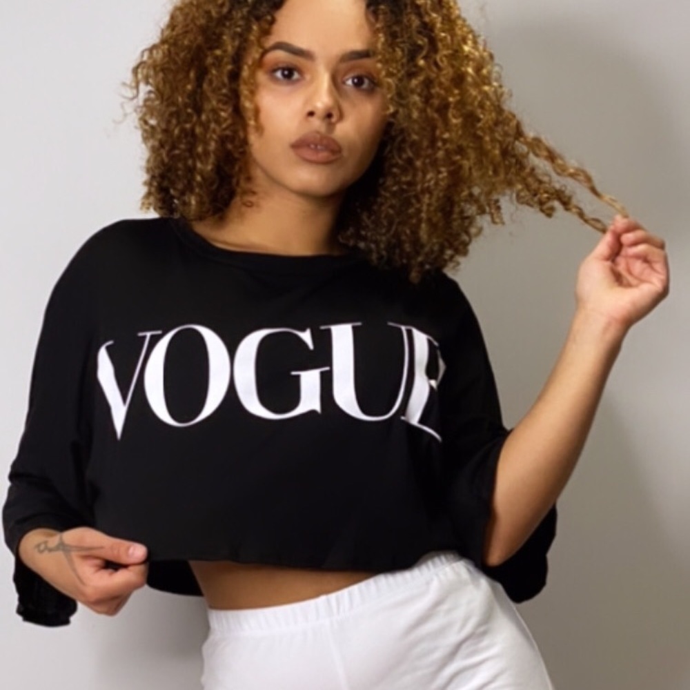 VOGUE Crop Top
